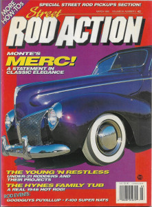 STREET ROD ACTION 1995 MAR - MONTE'S MERC, UNDER 21 RODDERS' PROJECTS
